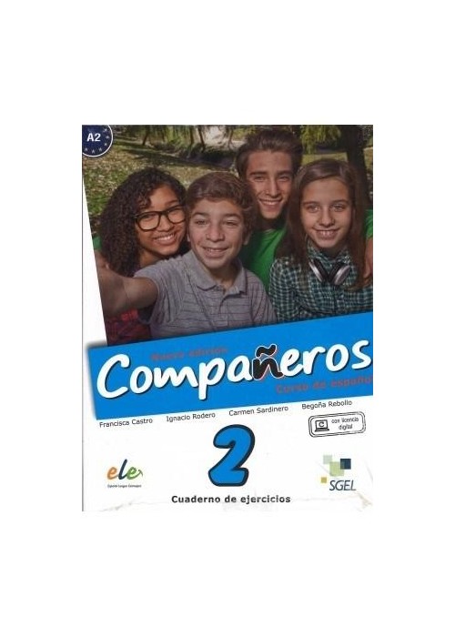 Companeros 2 ćwiczenia + licencia digital