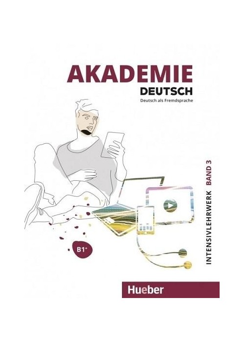 Akademie Deutsch B1+ T.3 + kurs online HUEBER