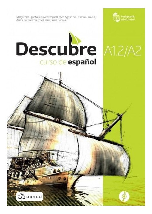 Descubre A1.2/A2 podręcznik + CD DRACO