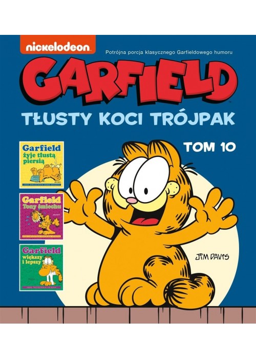 Garfield T.10 Tłusty koci trójpak