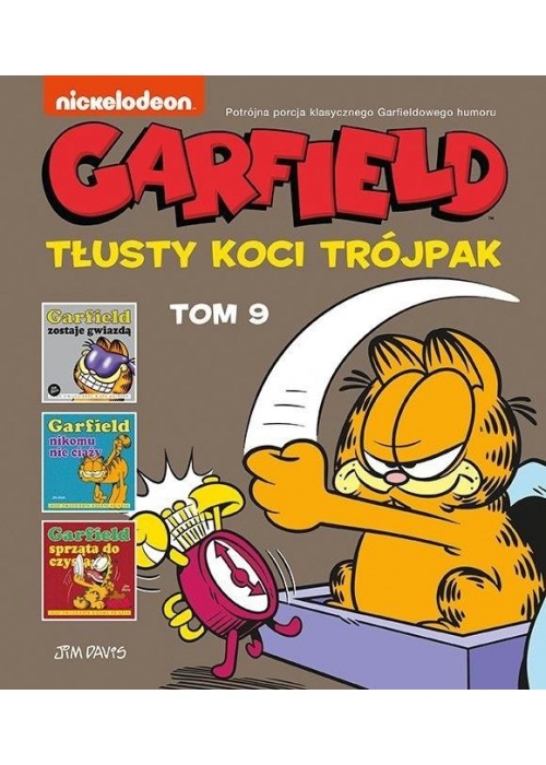 Garfield T.9 Tłusty koci trójpak