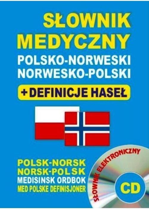 Słownik medyczny polsko-norweski norwesko-pol + CD