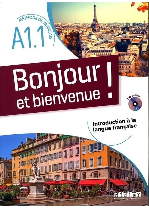 Bonjour et bienvenue! A1.1 podręcznik + CD