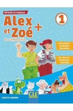 Alex et Zoe plus 1 podręcznik + CD MP3