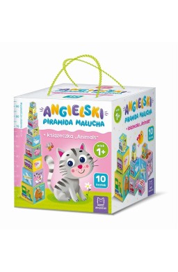 Angielski Piramida malucha + książeczka Animals 1+