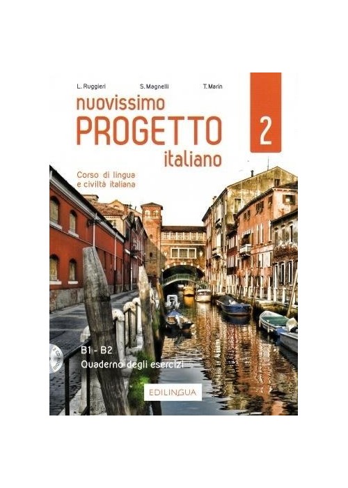 Progetto italiano Nuovissimo 2 ćw. + 2 CD B1-B2