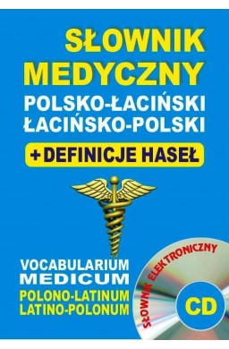 Słownik medyczny polsko-łaciński łacińsko-pol + CD
