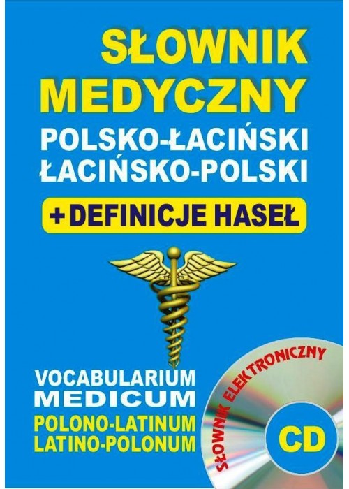 Słownik medyczny polsko-łaciński łacińsko-pol + CD