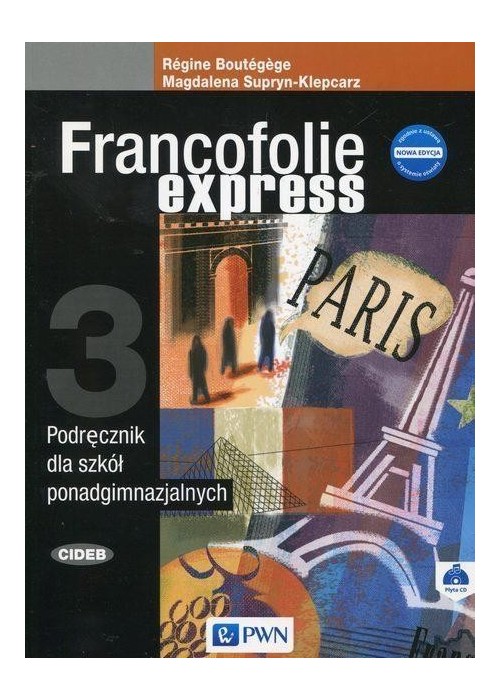 Francofolie express 3 Nowa edycja SB + CD PWN