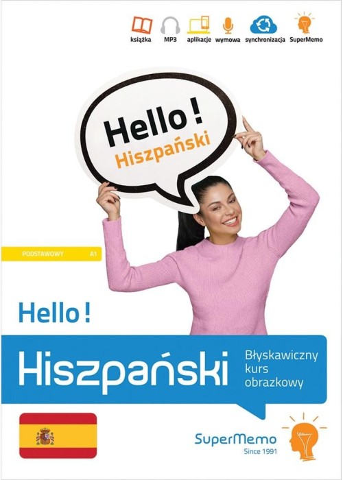 Hello! Hiszpański. Błyskawiczny kurs obrazkowy A1