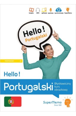 Hello! Portugalski. Błyskawiczny kurs obrazkowy A1