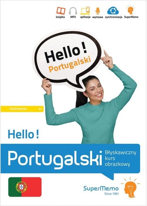 Hello! Portugalski. Błyskawiczny kurs obrazkowy A1