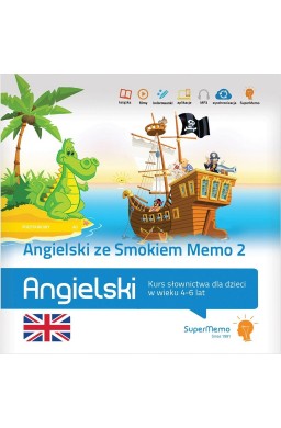 Angielski ze Smokiem Memo 2 (4-6 lat)