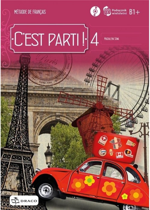 C'est Parti! 4 Podręcznik wieloletni + CD DRACO
