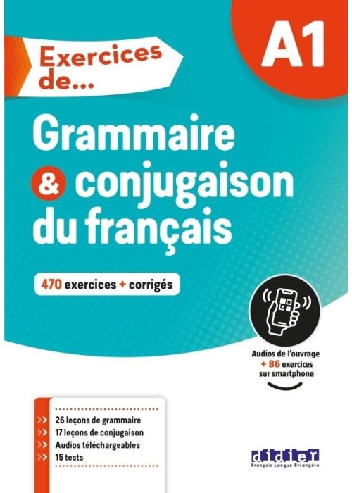 Exercices de Grammaire et conjugaison A1 + online Exercices de Grammaire et conjugaison A1 + online