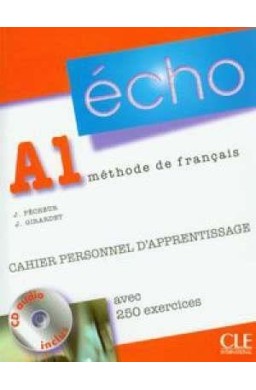 Echo A1 cahier personnel d'apperentissage CLE