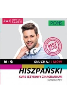 Pakiet: Słuchaj i mów. Hiszpański 3w1