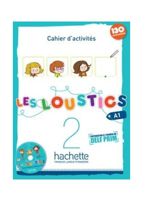 Les Loustics 2 ćwiczenia + CD HACHETTE