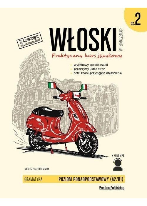 Włoski w tłumaczeniach. Gramatyka 2 w.2020