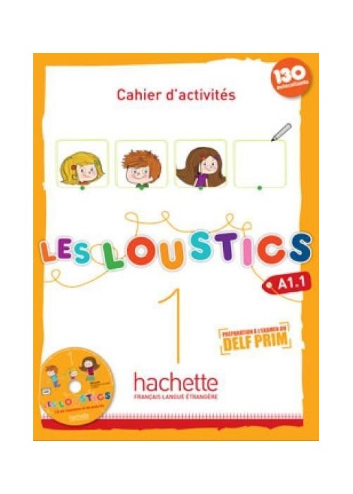 Les Loustics 1 ćwiczenia + CD HACHETTE