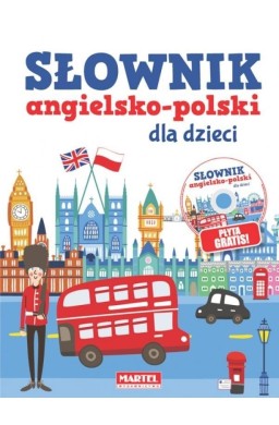 Słownik angielsko-polski dla dzieci + CD