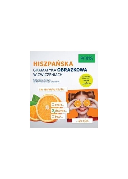 Gramatyka obrazkowa w ćwiczeniach -Hiszpański PONS