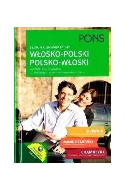 Słownik uniwersalny włosko-polski / pol-wł TW PONS