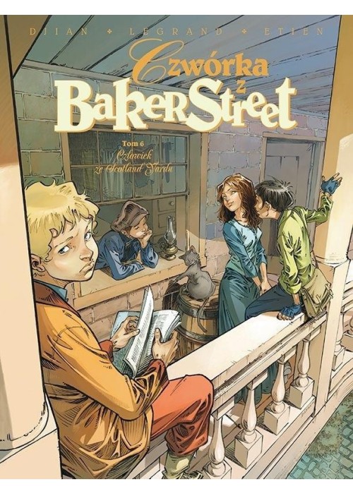 Czwórka z Baker Street T. 6 Człowiek ze Scotland..