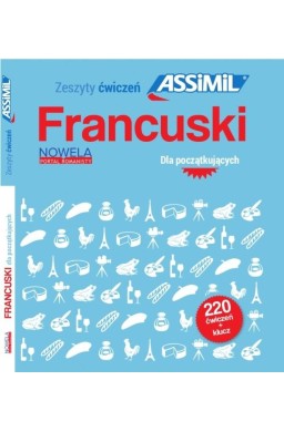 Francuski dla początkujących 220 ćwiczeń + klucz