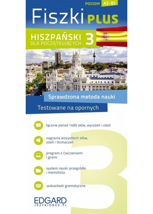 Hiszpański Fiszki PLUS dla początkujących 3