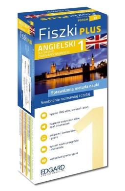 Angielski Fiszki PLUS dla średnio zaawansowanych 1