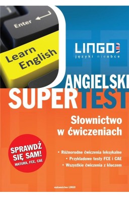 Angielski Supertest. Słownictwo w ćwiczeniach