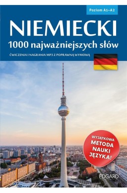 Niemiecki. 1000 najważniejszych słów A1/A2