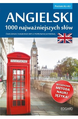 Angielski. 1000 najważniejszych słów A1/A2