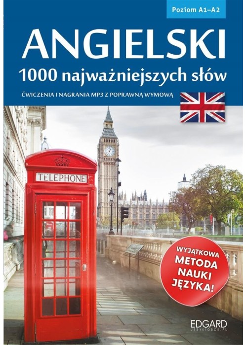 Angielski. 1000 najważniejszych słów A1/A2