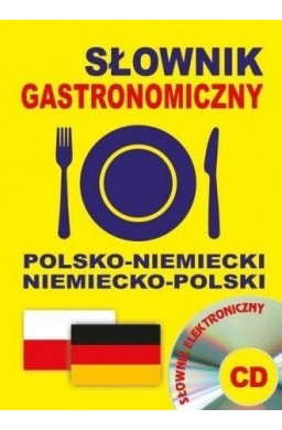 Słownik gastronomiczny pol-niemiecki niem-pol + CD