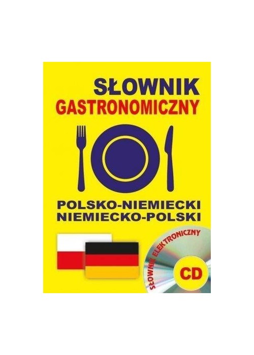Słownik gastronomiczny pol-niemiecki niem-pol + CD