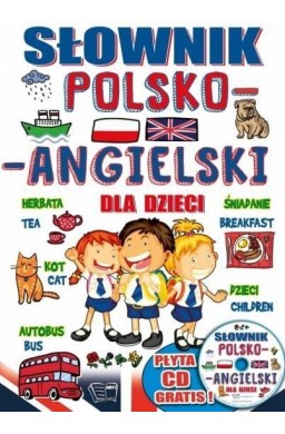 Słownik polsko-angielski dla dzieci + płyta CD