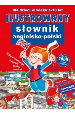 Ilustrowany słownik angielsko-polski + CD