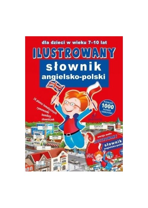 Ilustrowany słownik angielsko-polski + CD