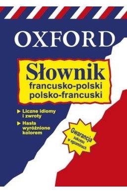 Słownik francusko-polski, polsko-francuski TW