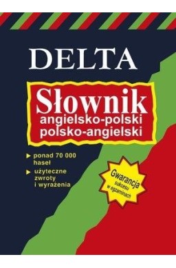Słownik angielsko-polski, polsko-angielski TW