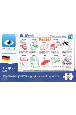 iM-Words Puzzle120 Niemiecki - Podróż