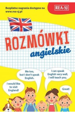 Rozmówki angielskie + MP3 REA