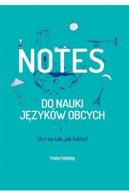 Notes do nauki języków obcych zielony