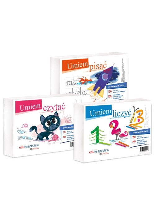 Pakiet: Umiem czytać/pisać/liczyć DVD