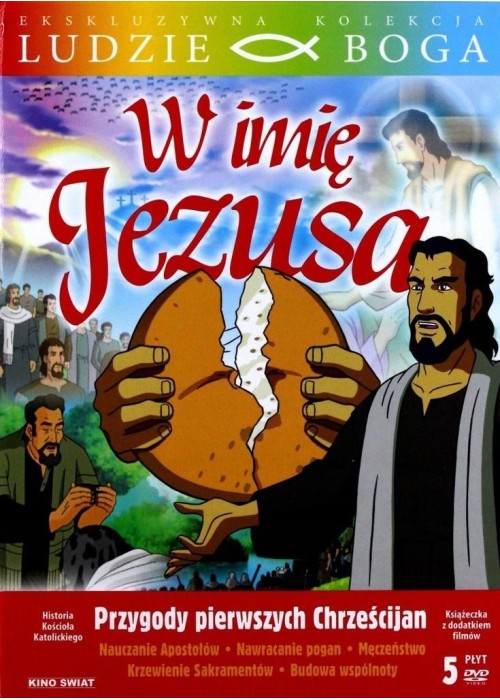 Ludzie Boga. W imię Jezusa 5 DVD + ksiażka
