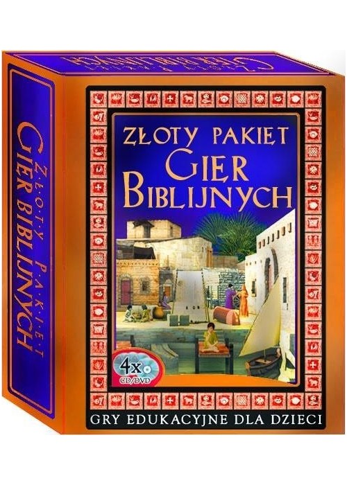 Złoty pakiet: gry biblijne CD/DVD