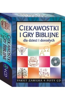 Ciekawostki i gry biblijne dla dzieci.. (4 CD)