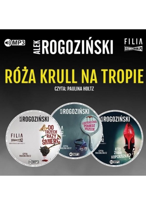 Pakiet: Róża Krull na tropie T.1-3 audiobook